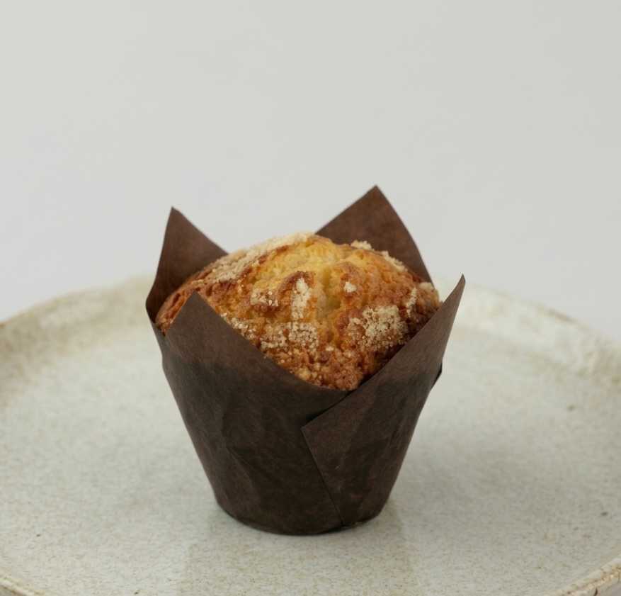 Keksiukas su avietėmis